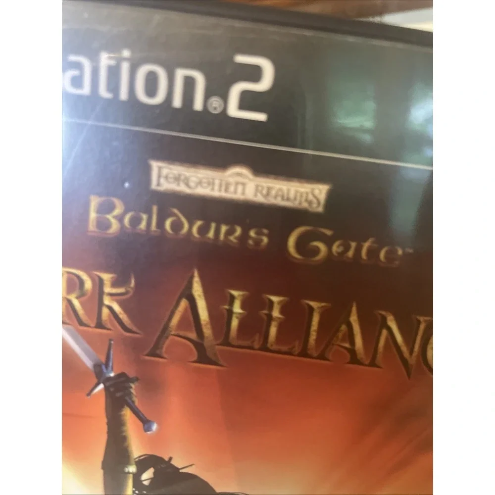 Baldur's Gate: Dark Alliance (PlayStation 2, 2005) Excellent Disk - Complete